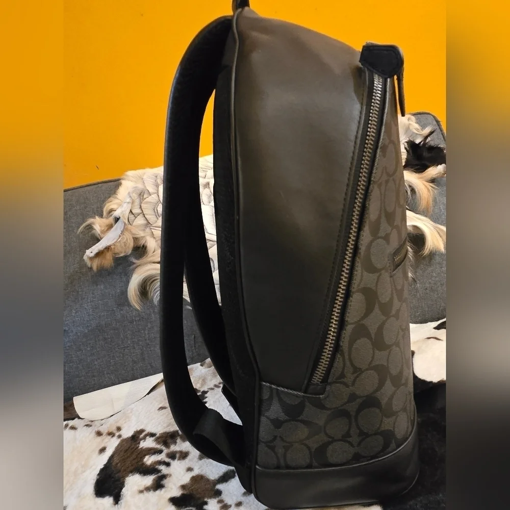 Coach Black Backpack